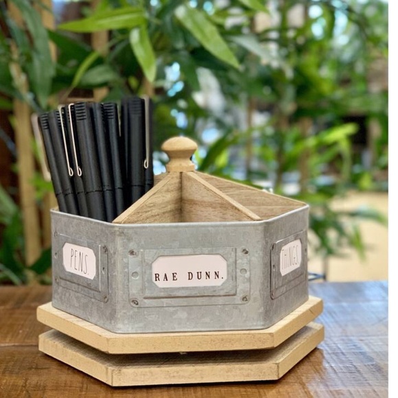 Rae Dunn Rotating Desk Organizer - Picture 2 of 2